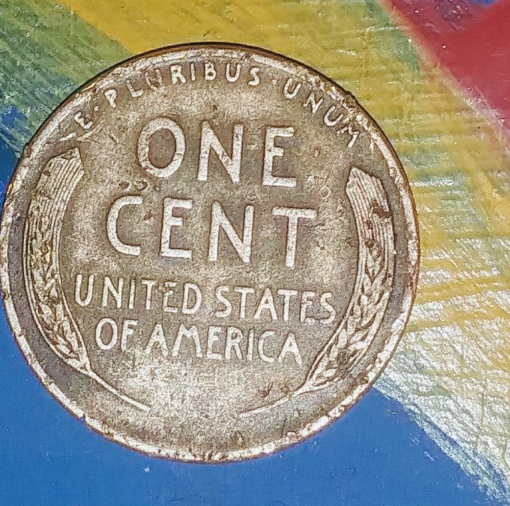 1941 weat penny no mint